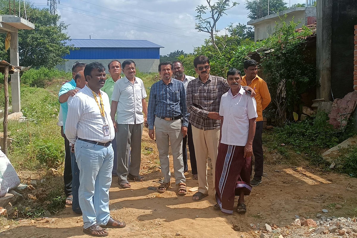 ರುದ್ರಭೂಮಿ ಜಾಗ ಹದ್ದುಬಸ್ತು: ತಹಶೀಲ್ದಾರ್ ಸೂಚನೆ