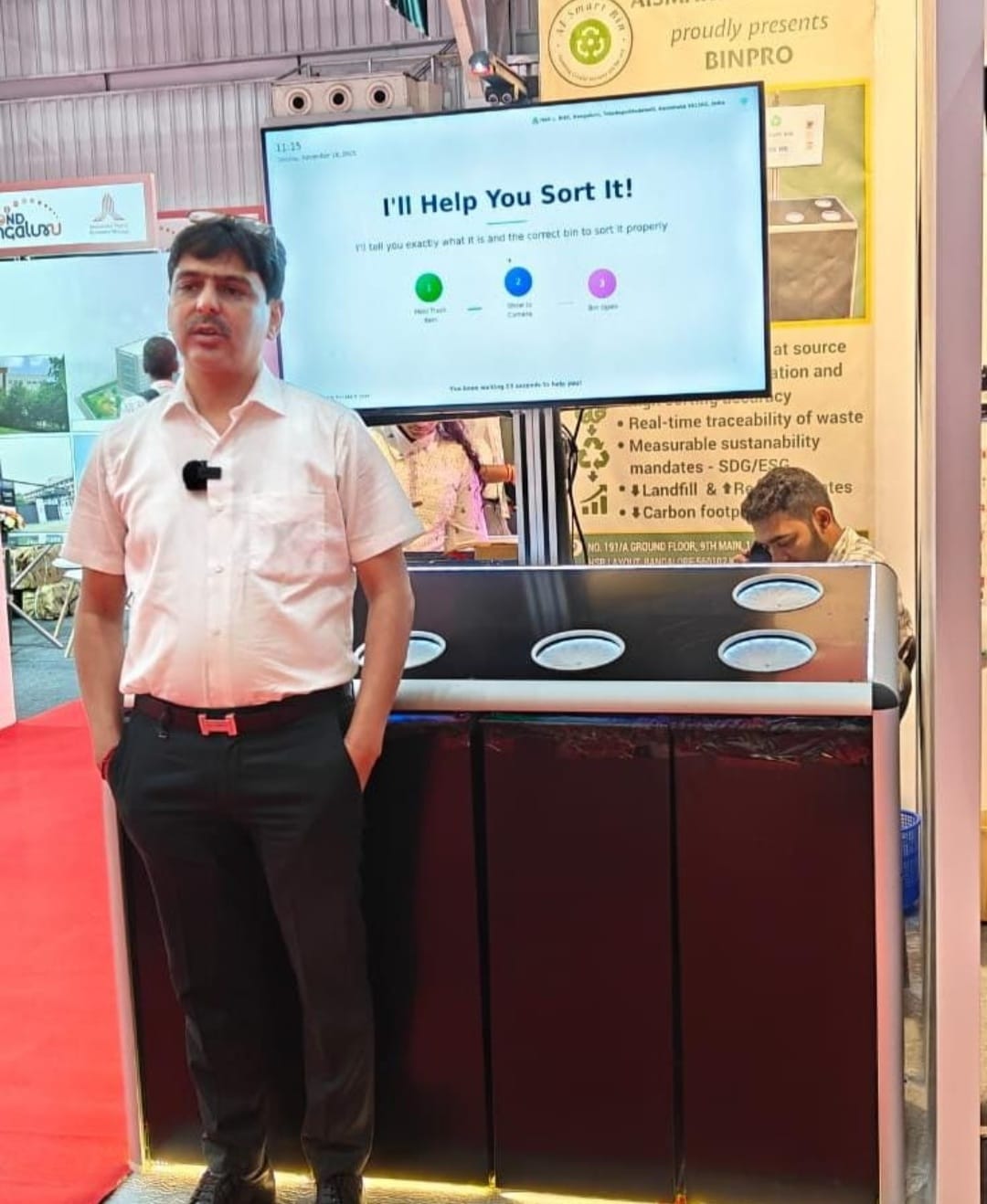 ಎಐ ಕಸದ ಬುಟ್ಟಿಯೊಂದಿಗೆ ಅನುಪಮ್‌ ಮಹಾಜನ್‌