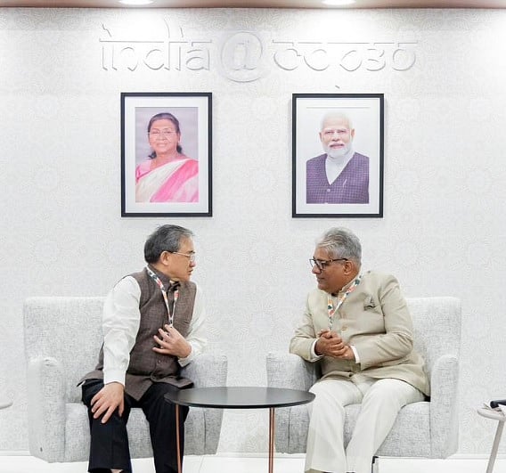 UN COP30 Summit: ಚೀನಾದ ಹವಾಮಾನ ಬದಲಾವಣೆ ವಿಶೇಷ ರಾಯಭಾರಿ ಲಿಯು ಭೇಟಿಯಾದ ಯಾದವ್