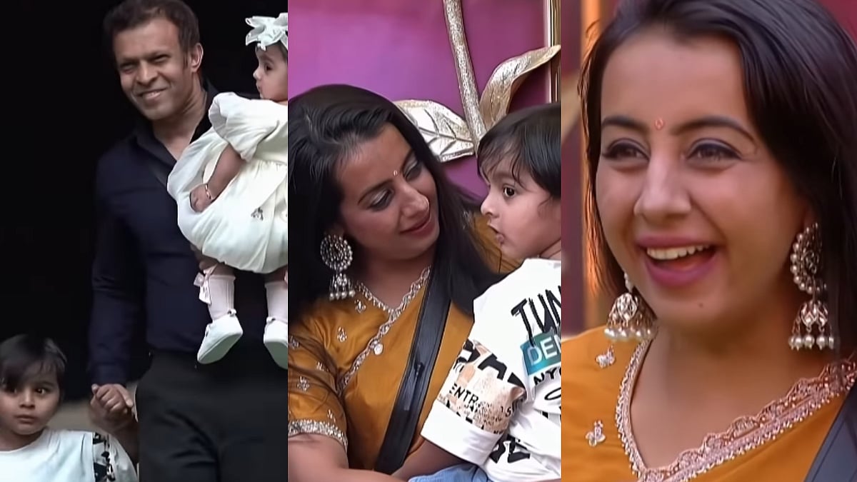 ಬಿಗ್‌ಬಾಸ್‌ ಮನೆಗೆ ಬಂದ ನಟಿ ಸಂಜನಾ ಗಲ್ರಾನಿ ಪತಿ, ಮಕ್ಕಳು: ಹೇಗಿತ್ತು ಆ ಕ್ಷಣ?