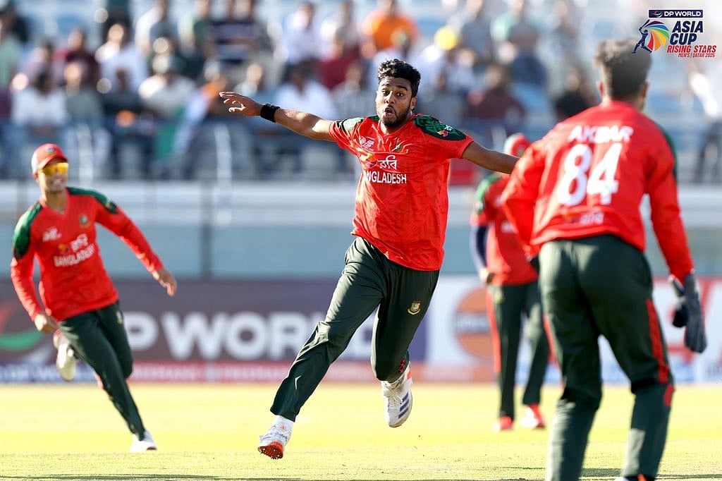 Asia Cup Rising Stars: ಬಾಂಗ್ಲಾದೇಶಕ್ಕೆ 'ಸೂಪರ್' ಗೆಲುವು; ಭಾರತ ಹೊರಕ್ಕೆ