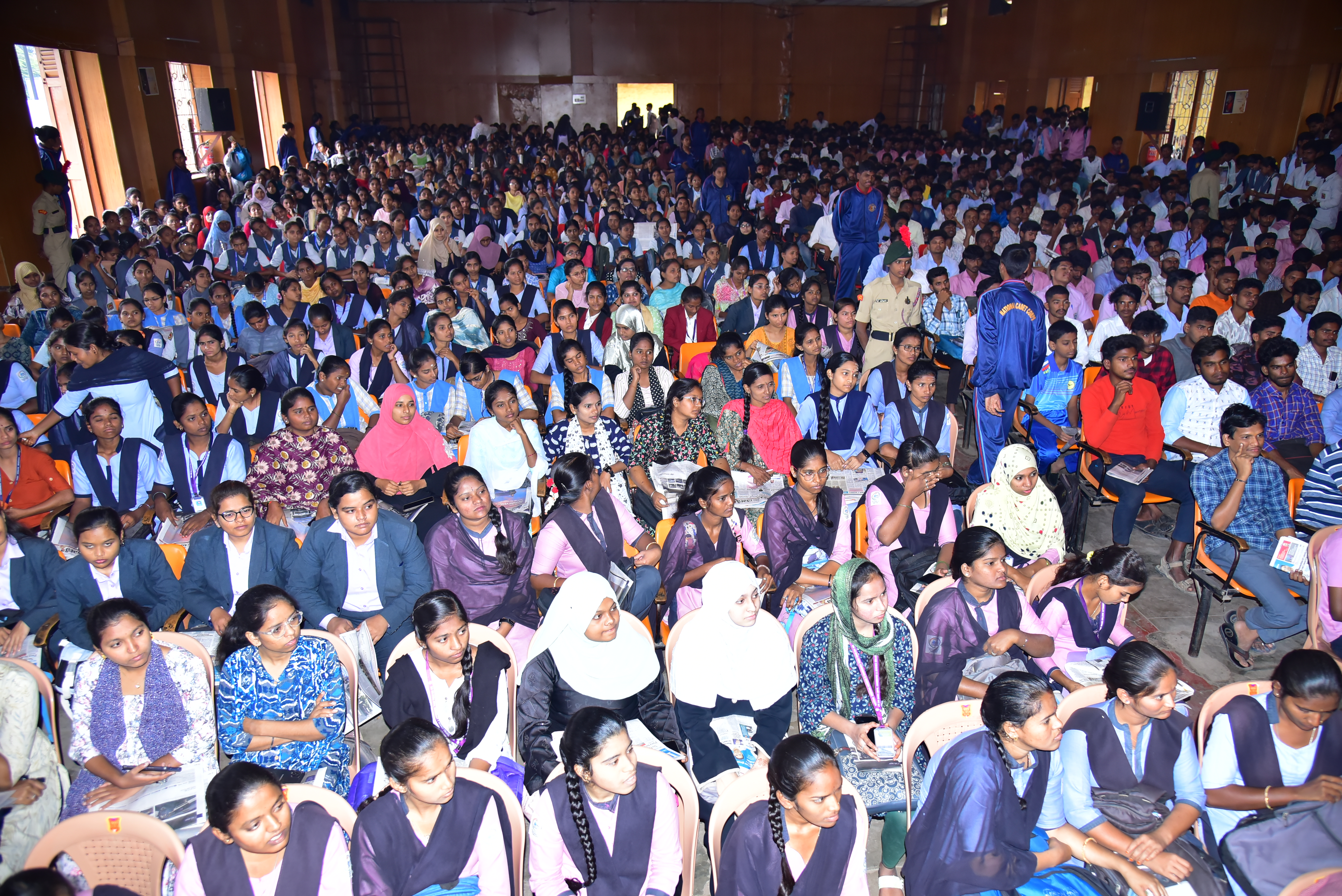 ಪ್ರಜಾವಾಣಿ– ಡೆಕ್ಕನ್ ಹೆರಾಲ್ಡ್‌ನ ಸ್ಪರ್ಧಾ ಮಾರ್ಗ ಕಾರ್ಯಕ್ರಮದಲ್ಲಿ ಭಾಗವಹಿಸಿದ್ದ ವಿದ್ಯಾರ್ಥಿಗಳು