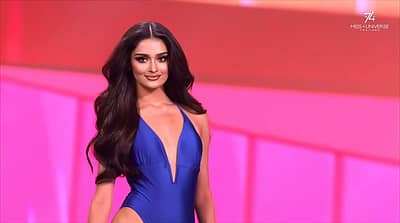 ಮಣಿಕಾ ಈ ಹಿಂದೆ ಮಿಸ್‌ ಯುನಿವರ್ಸ್‌ ಇಂಡಿಯಾ 2025ರ ವಿಜೇತೆಯಾಗಿದ್ದಾರೆ