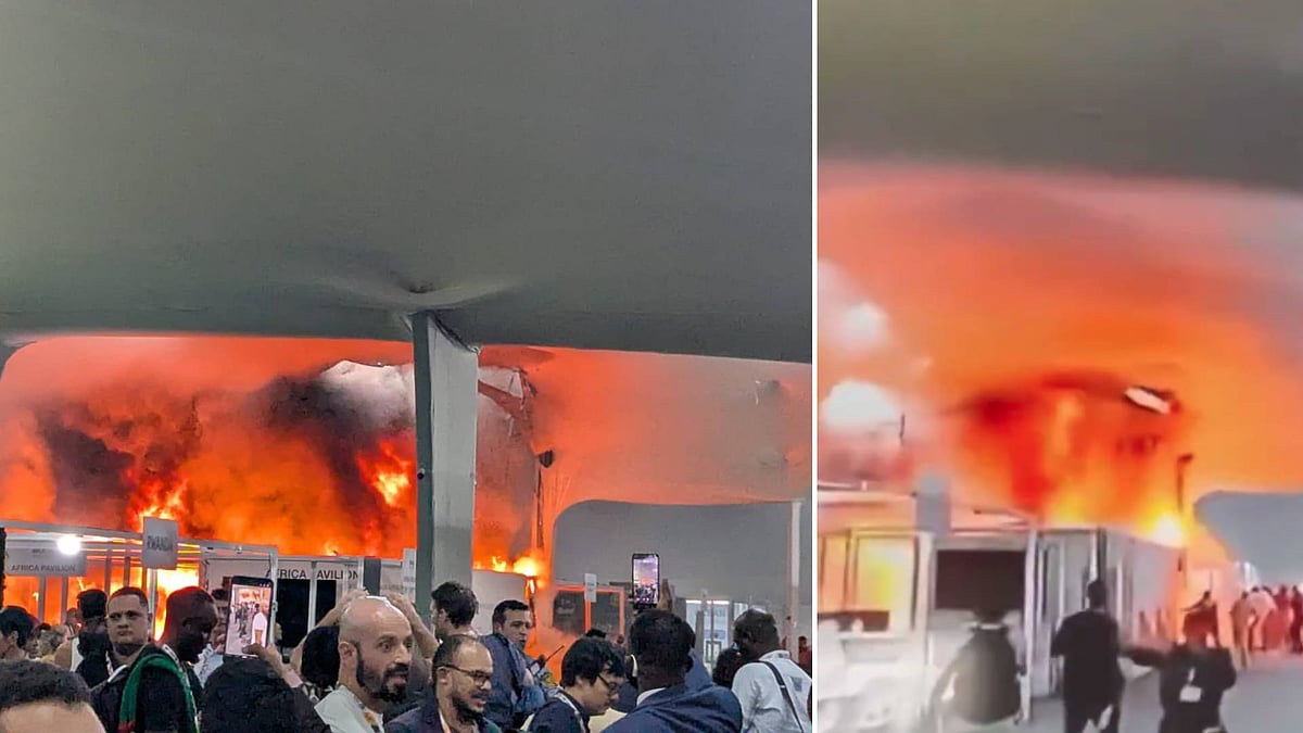 ಬ್ರೆಜಿಲ್: ವಿಶ್ವಸಂಸ್ಥೆಯ ಹವಾಮಾನ ಬದಲಾವಣೆ ಶೃಂಗಸಭೆಯಲ್ಲಿ ಭಾರಿ ಬೆಂಕಿ ಅವಘಡ