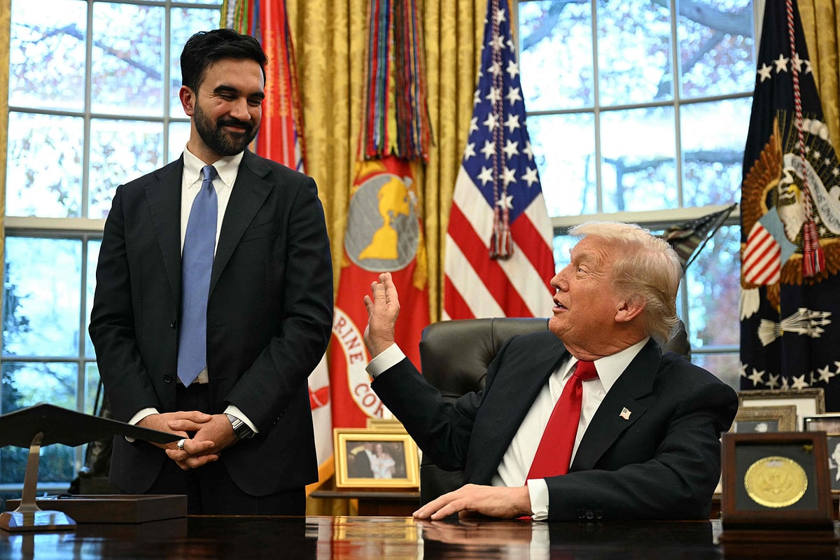 ನ್ಯೂಯಾರ್ಕ್‌ ಮೇಯರ್ ಮಮ್ದಾನಿ ಹೊಗಳಿದ ಡೊನಾಲ್ಡ್‌ ಟ್ರಂಪ್‌