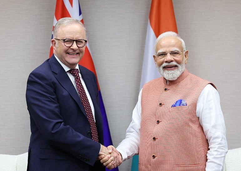 G20 Summit | ರಕ್ಷಣಾ ಸಹಕಾರ: ದ್ವಿಪಕ್ಷೀಯ ಸಭೆ ನಡೆಸಿದ ಮೋದಿ–ಆಂಥೊನಿ ಅಲ್ಬನೀಸ್