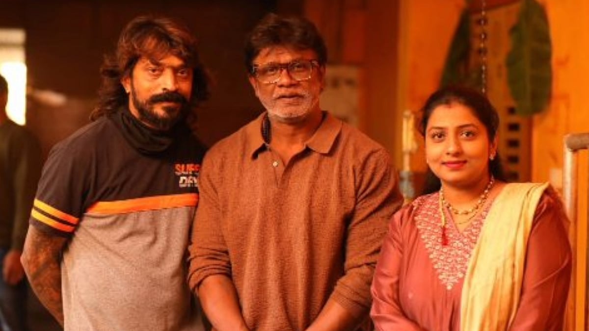 PHOTOS: ಸಿಟಿ ಲೈಟ್ಸ್ ಚಿತ್ರೀಕರಣ ವೇಳೆ ದುನಿಯಾ ವಿಜಯ್‌ ಭೇಟಿಯಾದ ಕಾಕ್ರೋಚ್ ಸುಧಿ