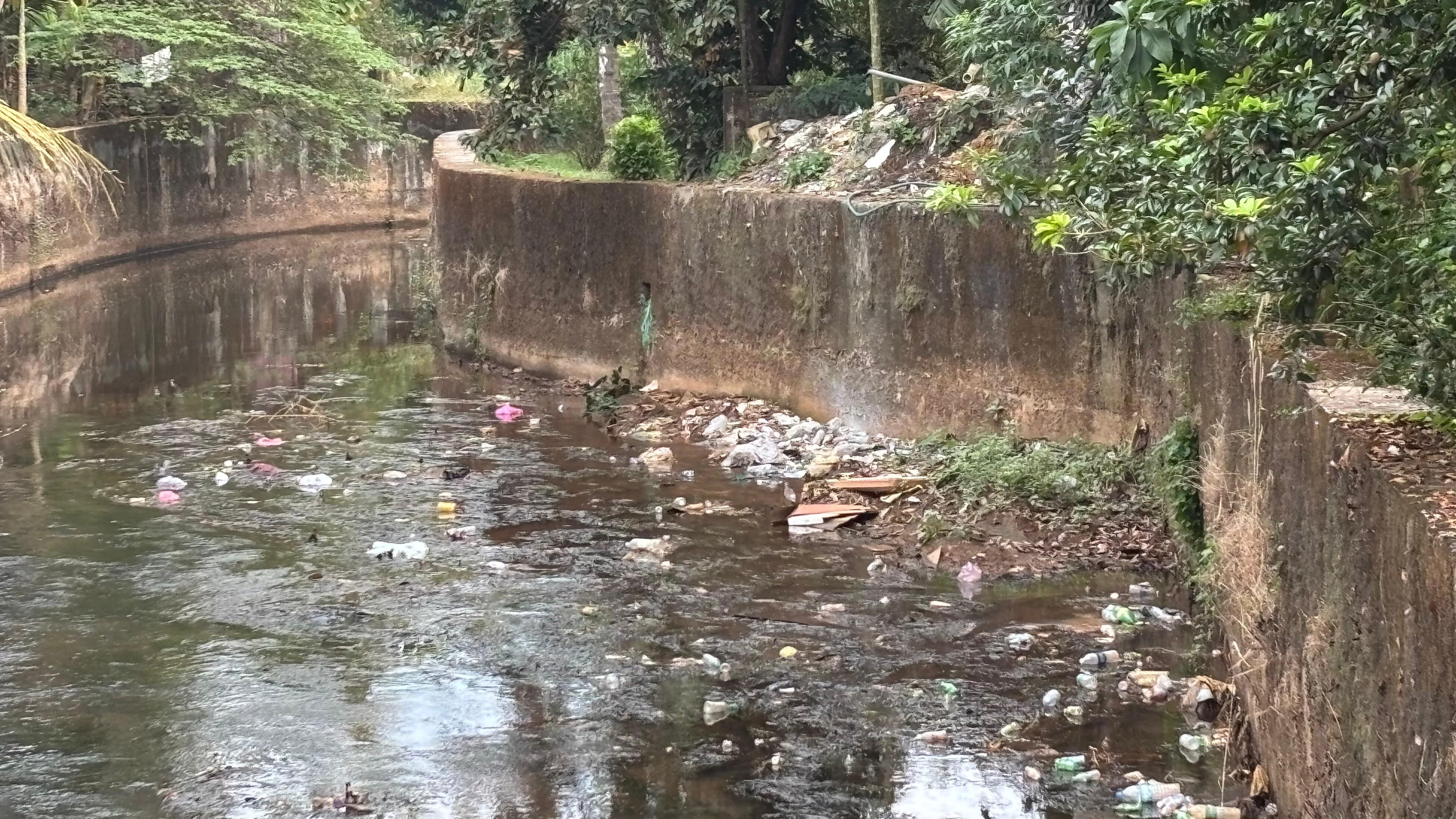 ಉಡುಪಿಯ ಬೈಲಕೆರೆ ಪ್ರದೇಶದಲ್ಲಿ ಇಂದ್ರಾಣಿ ನದಿಯಲ್ಲಿ ಪ್ಲಾಸ್ಟಿಕ್‌ ಕಸದ ರಾಶಿ
ಪ್ರಜಾವಾಣಿ ಚಿತ್ರಗಳು: ಉಮೇಶ್‌ ಮಾರ್ಪಳ್ಳಿ