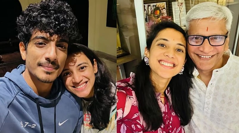 ಸ್ಮೃತಿ ಮಂದಾನ–ಪಾಲಾಶ್‌ ಮುಚ್ಛಲ್‌ ಮದುವೆ ದಿನಾಂಕ ಮುಂದೂಡಿಕೆ