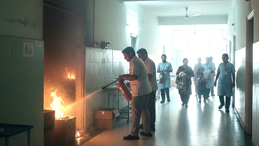 ಮಧ್ಯಪ್ರದೇಶ | ಬೇತುಲ್ ಜಿಲ್ಲಾ ಆಸ್ಪತ್ರೆಯಲ್ಲಿ ಬೆಂಕಿ ಅವಘಡ: ರೋಗಿಗಳು ಸುರಕ್ಷಿತ