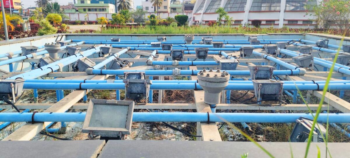 ತುಕ್ಕು ಹಿಡಿಯುತ್ತಿರುವ ಸಂಗೀತ ಕಾರಂಜಿ