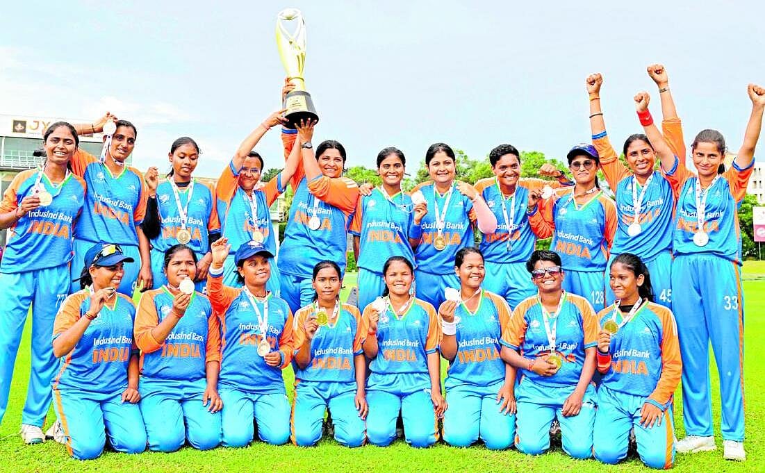 ಭಾರತ ಅಂಧ ವನಿತೆಯರಿಗೆ ಚೊಚ್ಚಲ ಟಿ–20 ವಿಶ್ವಕಪ್ ಗರಿ