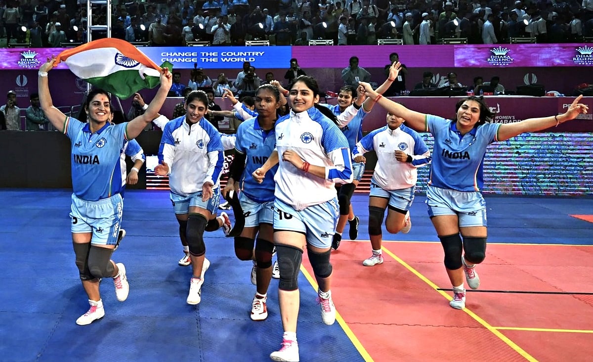 Kabaddi World Cup:  ಕಬಡ್ಡಿಯಲ್ಲಿ ವಿಶ್ವಕಪ್‌ ಗೆದ್ದ ಭಾರತದ ವನಿತೆಯರು