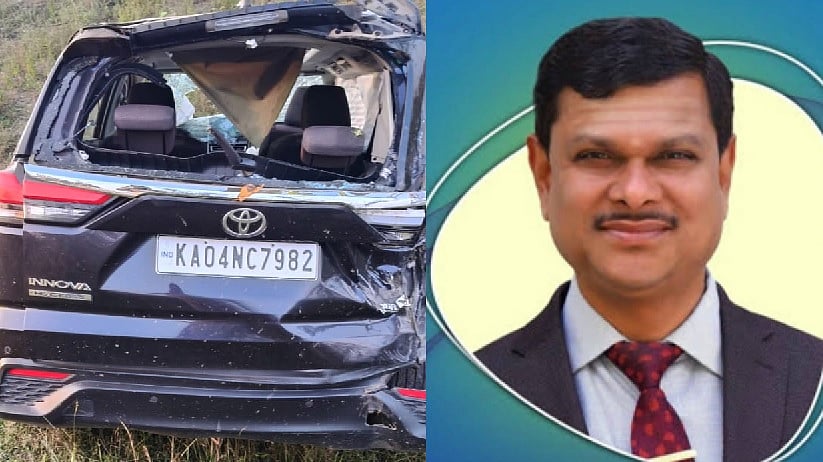 ಕಾರು ಅಪಘಾತ: ಐಎಎಸ್ ಅಧಿಕಾರಿ ಮಹಾಂತೇಶ ಬೀಳಗಿ ಸೇರಿ ‌ಮೂವರ ಸಾವು