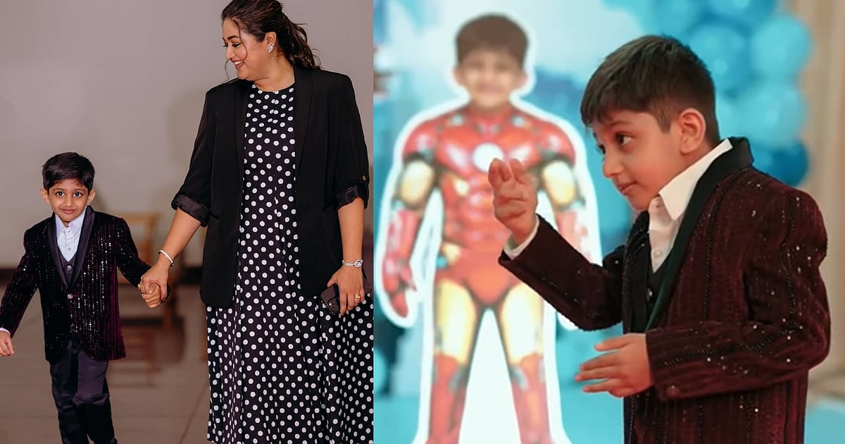 Ryan Raj Sarja: PHOTOS: ಹುಟ್ಟುಹಬ್ಬದ ಸಂಭ್ರಮದಲ್ಲಿ ಮೇಘನಾ ರಾಜ್ ಪುತ್ರ ರಾಯನ್ ...