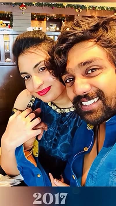 ಧ್ರುವ ಸರ್ಜಾ, ಪ್ರೇರಣಾ ದಂಪತಿ