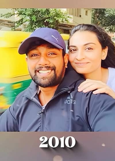 ಧ್ರುವ ಸರ್ಜಾ, ಪ್ರೇರಣಾ ದಂಪತಿ