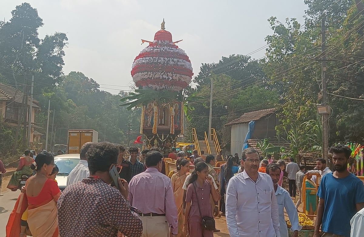 ಶಿರಸಿ | ಸುಬ್ರಹ್ಮಣ್ಯ ರಥೋತ್ಸವ ಸಂಪನ್ನ 