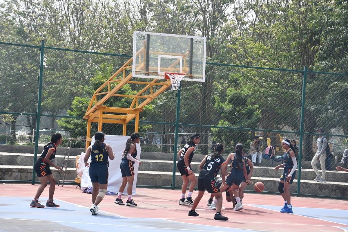 ರಾಜ್ಯಮಟ್ಟದ ಬ್ಯಾಸ್ಕೆಟ್‌ ಬಾಲ್‌ ಟೂರ್ನಿ: ಧಾರವಾಡ, ವಿಜಯಪುರಕ್ಕೆ ಗೆಲುವು