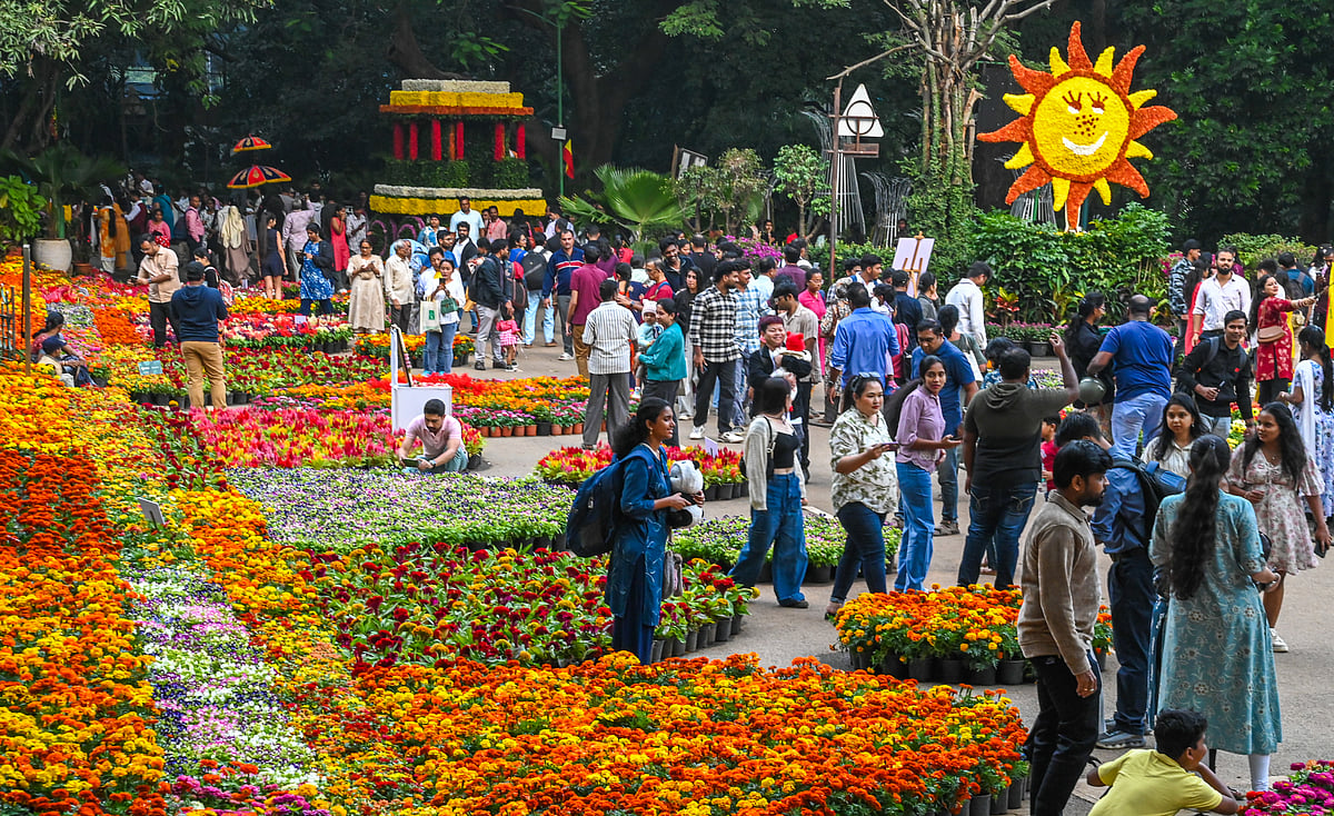 ಕರ್ನಾಟಕ ರಾಜ್ಯೋತ್ಸವ, ಮಕ್ಕಳ ದಿನಾಚರಣೆ: ಕಬ್ಬನ್ ಉದ್ಯಾನದಲ್ಲಿ ಅರಳಿದ ಪುಷ್ಪ ಲೋಕ