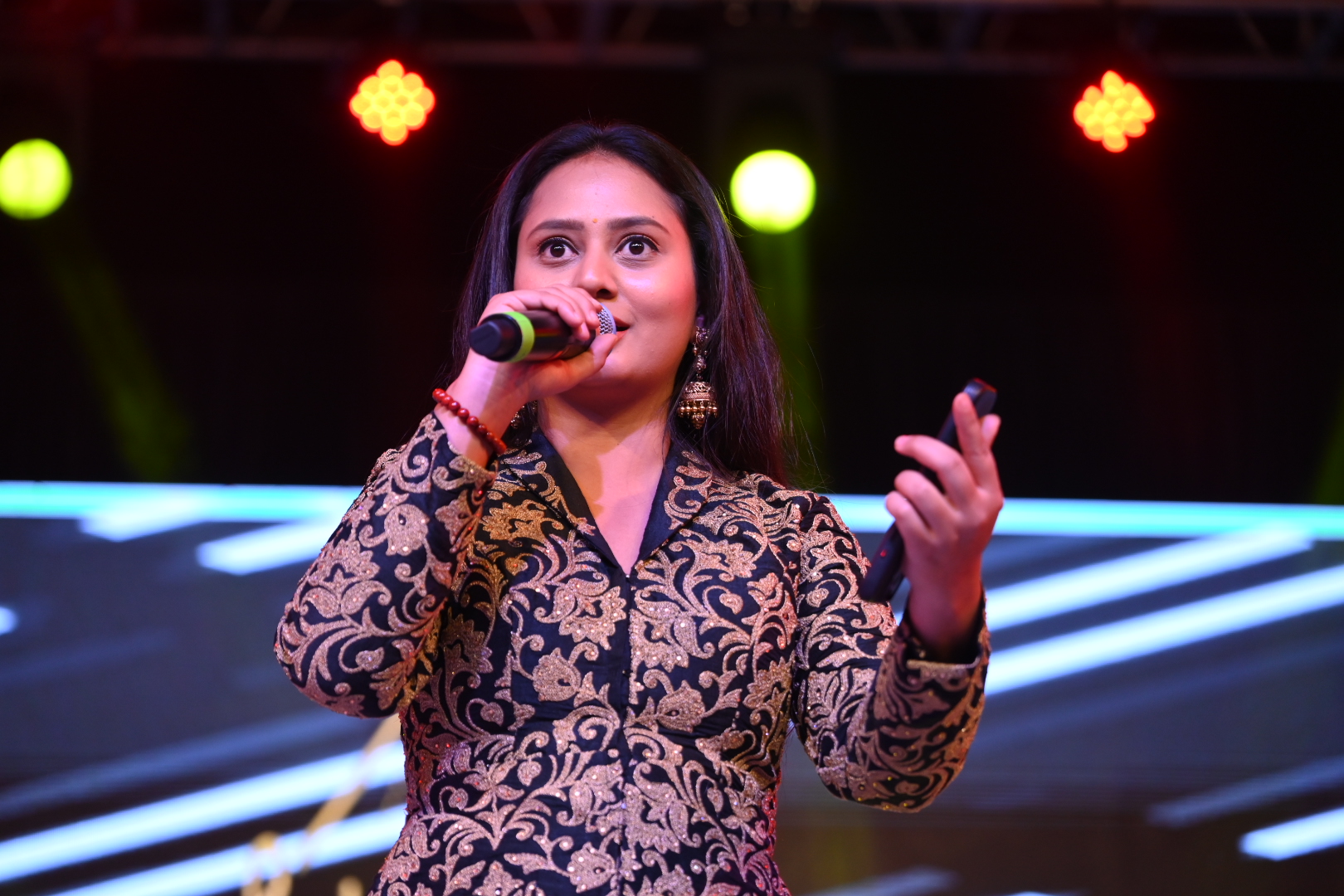 ನಟಿ ಅಮೂಲ್ಯ ಹಾಡು ಹಾಡಿದರು