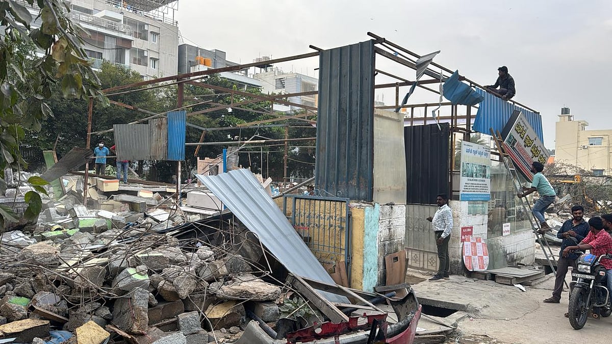 ಬಿಡಿಎ ಕಾರ್ಯಾಚರಣೆ: ಅಕ್ರಮ ಶೆಡ್‌ಗಳ ತೆರವು