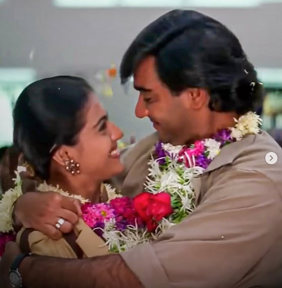 ಅಜಯ್ ದೇವಗನ್–ಕಾಜೋಲ್ ನಟನೆಯ ‘ಇಷ್ಕ್‘ ಸಿನಿಮಾಗೆ 28ರ ಸಂಭ್ರಮ: ಫೋಟೊ ಹಂಚಿಕೊಂಡ ನಟ