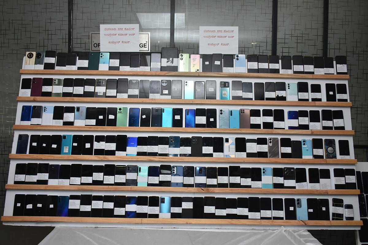 ಬೆಂಗಳೂರು: 8 ತಿಂಗಳಲ್ಲಿ 1.79 ಲಕ್ಷ ಮೊಬೈಲ್ ಕಳ್ಳತನ 