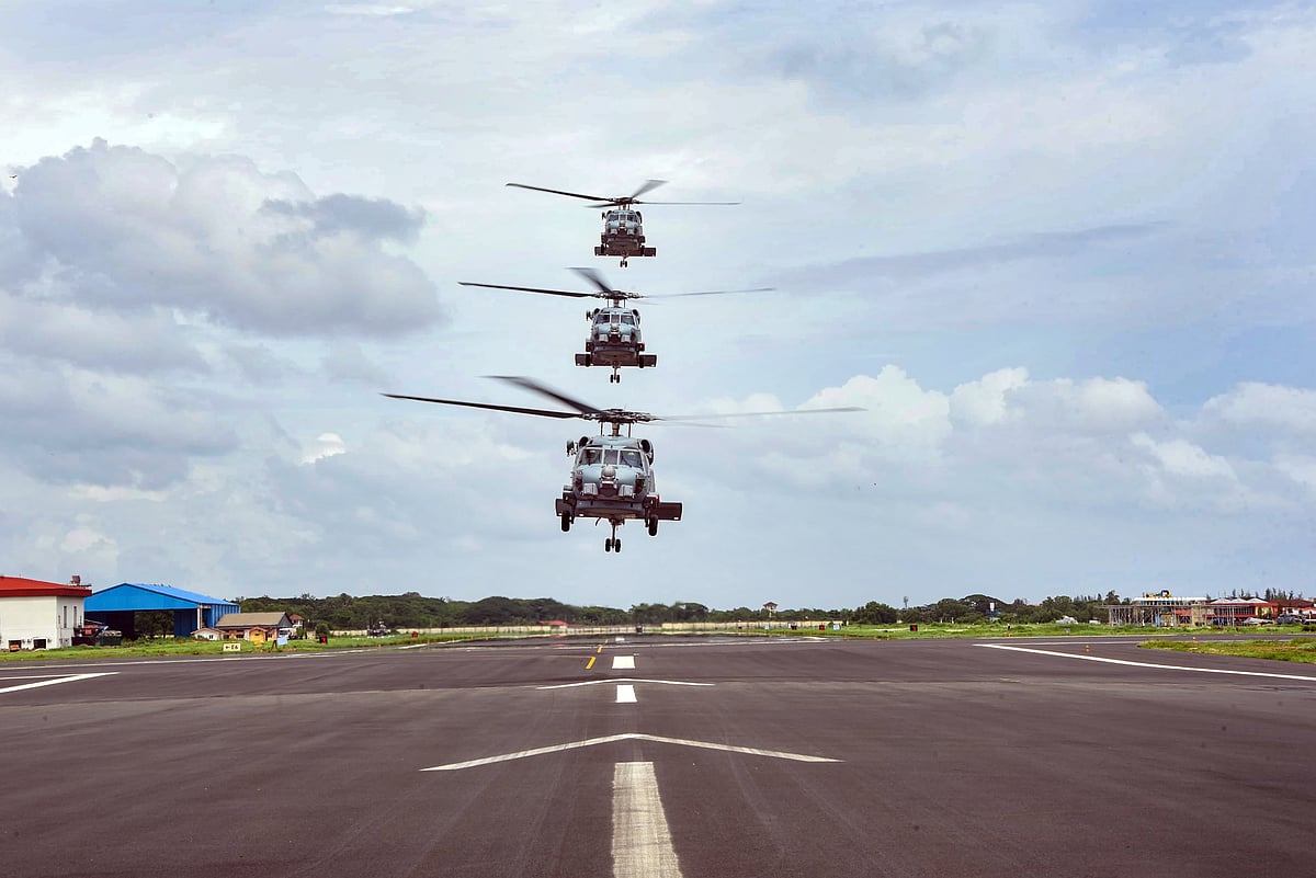 ಸೀಹಾಕ್‌ ಹೆಲಿಕಾಪ್ಟರ್‌: ₹7,995 ಕೋಟಿ ಒಪ್ಪಂದಕ್ಕೆ ಸಹಿ