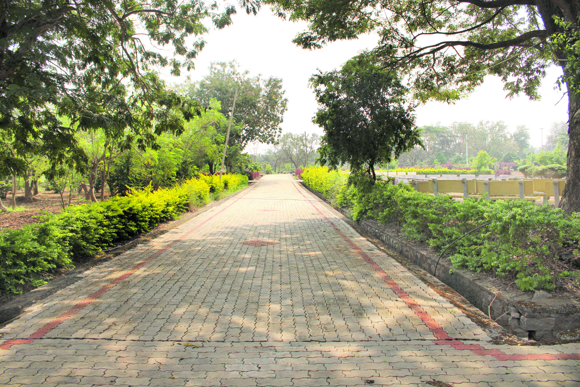 ಅಚ್ಚುಕಟ್ಟಾದ ರಸ್ತೆ ಚರಂಡಿ ವ್ಯವಸ್ಥೆ ಜತೆಗೆ ಹಸಿರು ಉದ್ಯಾನ