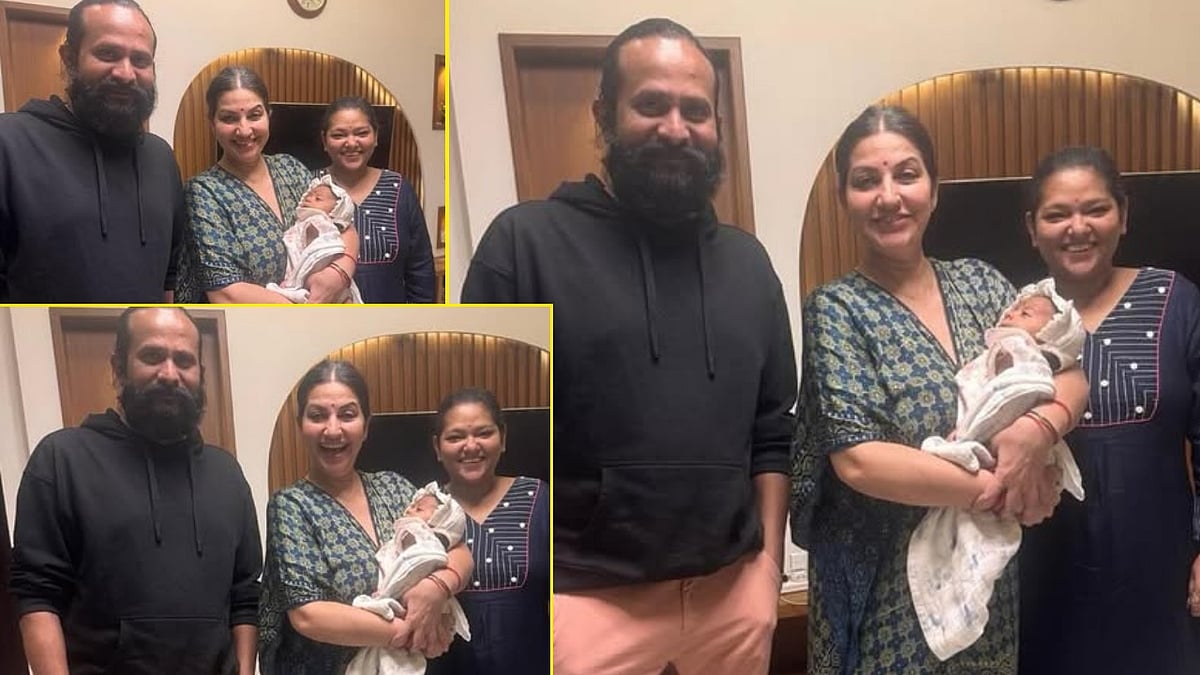 PHOTO: ಪುಟಾಣಿ ಮಗಳೊಂದಿಗೆ ಶ್ರೀನಗರ ಕಿಟ್ಟಿ ಮನೆಗೆ ಭೇಟಿ ನೀಡಿದ ಭಾವನಾ ರಾಮಣ್ಣ