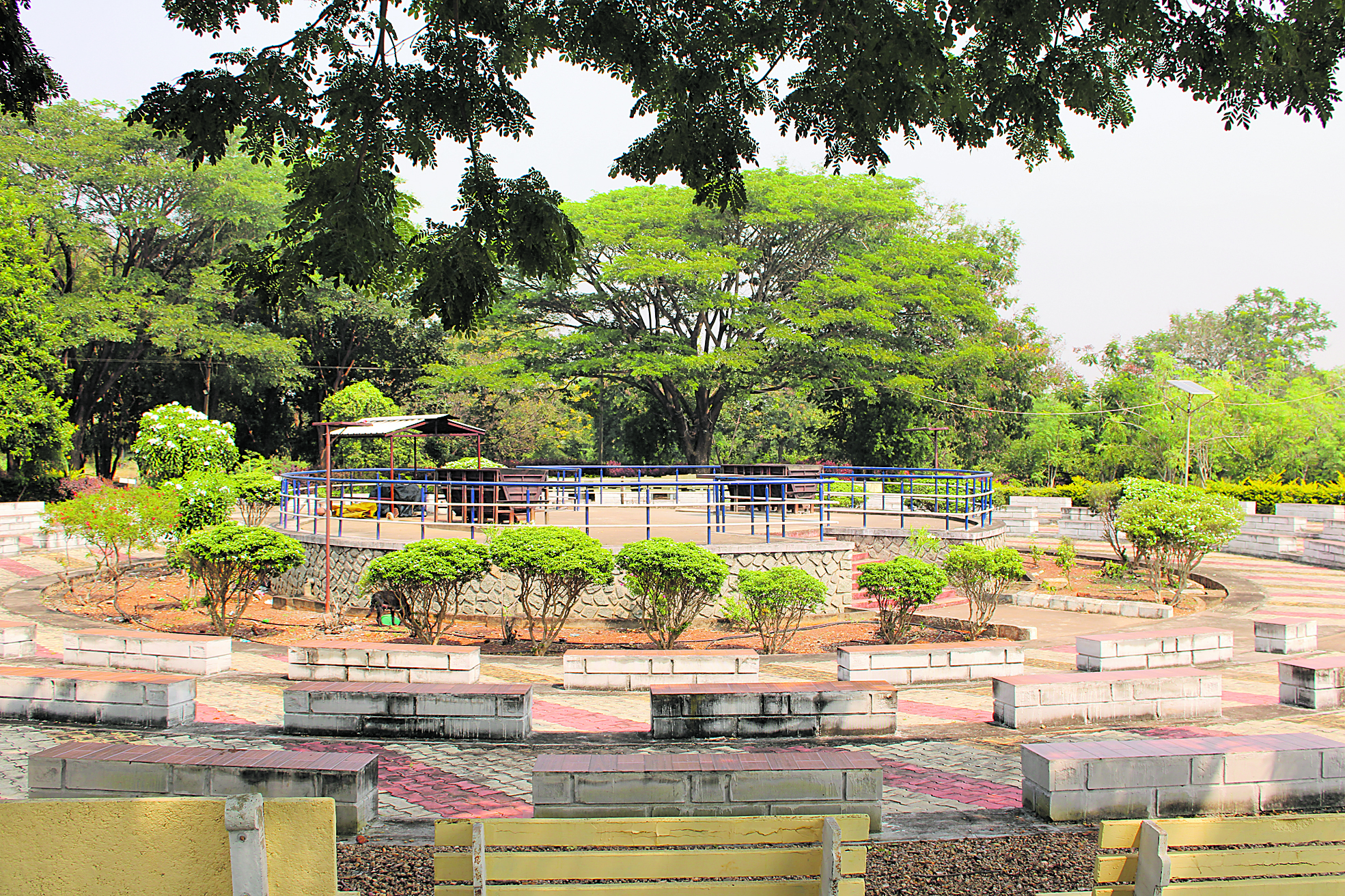 ಮುಕ್ತಿವನದಲ್ಲಿರುವ ಶವದಹನ ಸ್ಥಳ