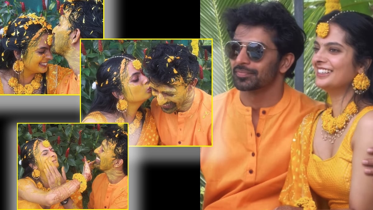 ಅರಿಸಿನ ಶಾಸ್ತ್ರದಲ್ಲಿ ಮಿಂದೆದ್ದ ‘777 ಚಾರ್ಲಿ’ ಸಿನಿಮಾ ನಿರ್ದೇಶಕ ಕಿರಣ್ ರಾಜ್