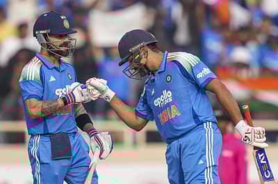 ಬ್ಯಾಟಿಂ‌ಗ್ ನಡುವೆ ‘ರೋಕೊ’