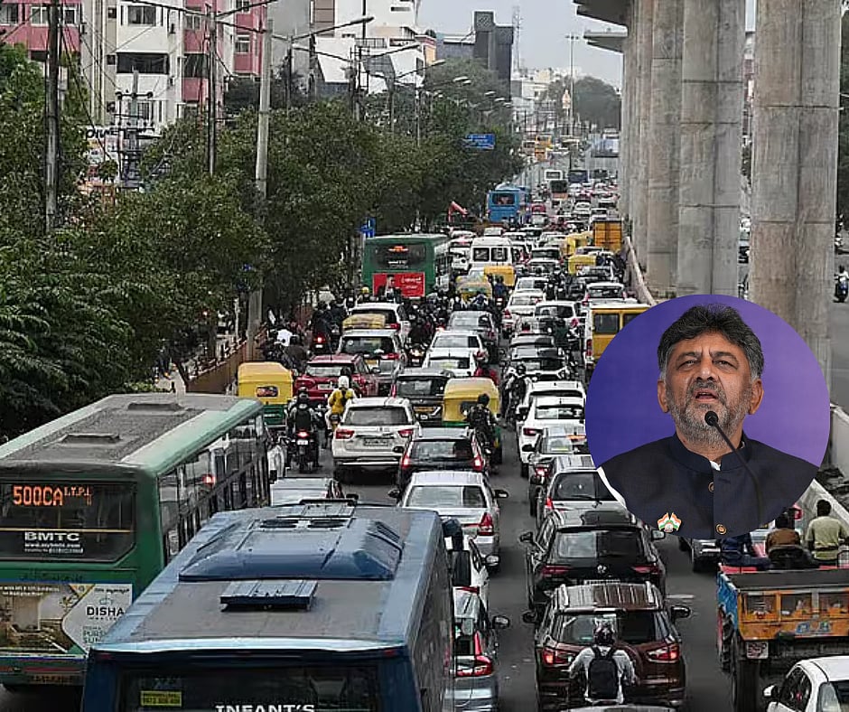 ಬೆಂಗಳೂರು ಟ್ರಾಫಿಕ್ ಕುಖ್ಯಾತ ಎಂದ ಉತ್ತರ ಪ್ರದೇಶ ಸಂಸದ: ಡಿಕೆಶಿ ಉತ್ತರ ಹೀಗಿತ್ತು