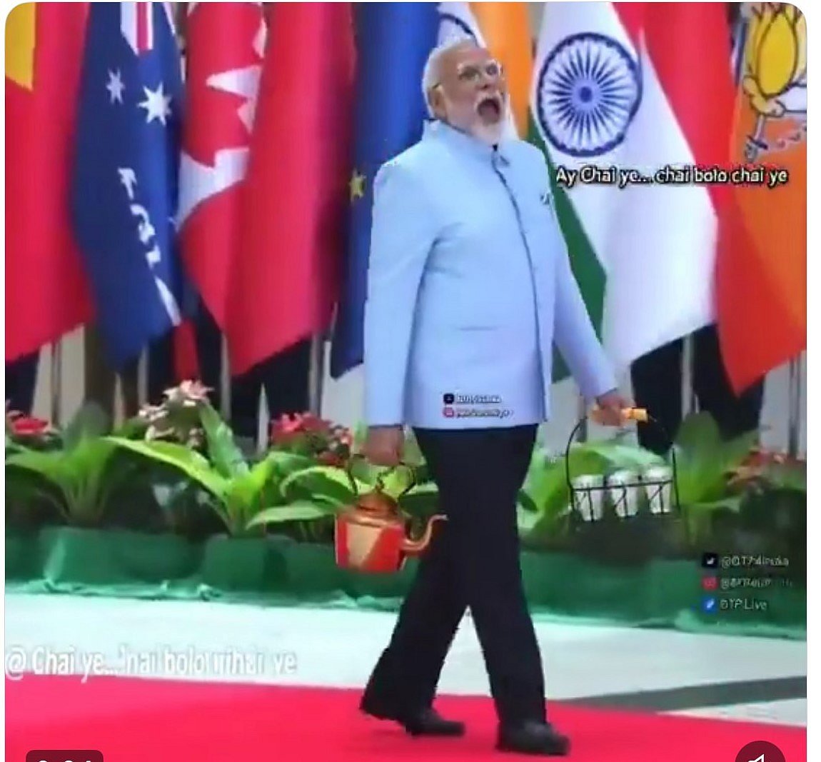 ಸೂಟ್ ಧರಿಸಿ ಚಹಾ ಮಾರಿದ PM ಮೋದಿ: AI ವಿಡಿಯೊ ಹಂಚಿಕೊಂಡ ‘ಕೈ’ ನಾಯಕಿ; BJP ಕಿಡಿ