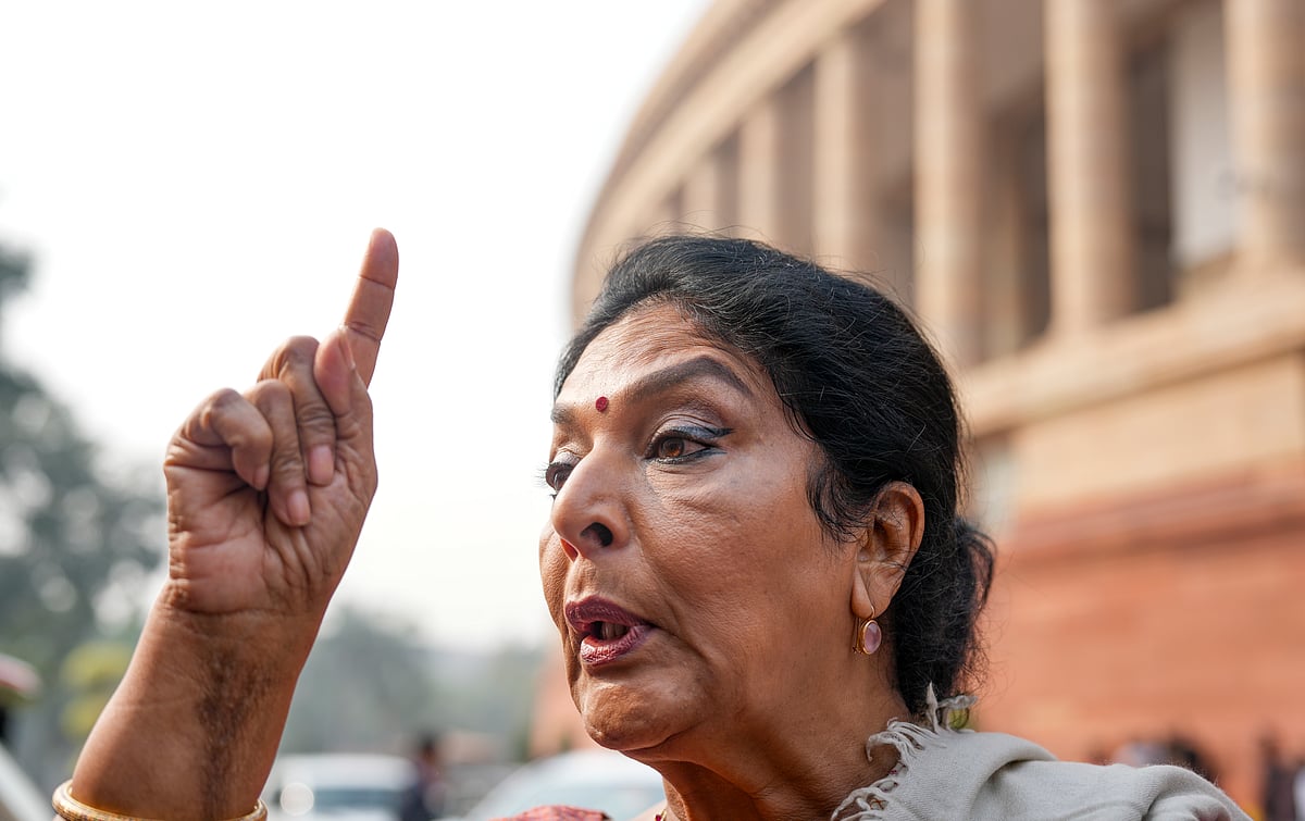 ‘ಬೌ ಬೌ!’: ಹಕ್ಕುಚ್ಯುತಿ ಮಂಡನೆ ವರದಿಗೆ ಸಂಸದೆ ರೇಣುಕಾ ಚೌಧರಿ ಪ್ರತಿಕ್ರಿಯೆ