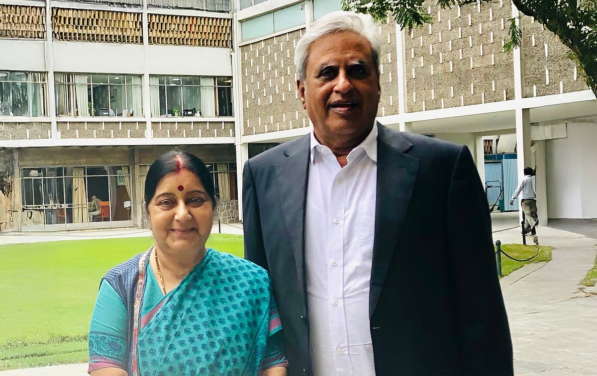 ಮಾಜಿ ವಿದೇಶಾಂಗ ಸಚಿವೆ ಸುಷ್ಮಾ ಸ್ವರಾಜ್ ಪತಿ ಸ್ವರಾಜ್ ಕೌಶಲ್ ನಿಧನ