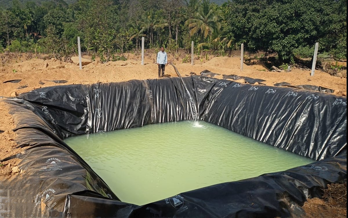 ಚಾಮರಾಜನಗರ: ಕೃಷಿ ಹೊಂಡಗಳತ್ತ ರೈತರ ಚಿತ್ತ