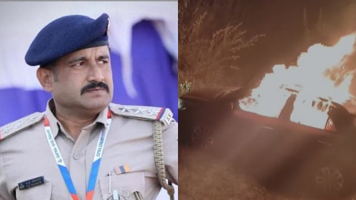 ಕಾರಿನಲ್ಲಿ ಬೆಂಕಿ: ಲೋಕಾಯುಕ್ತ ಪೊಲೀಸ್ ಇನ್‌ಸ್ಪೆಕ್ಟರ್‌ ಪಂಚಾಕ್ಷರಿ ಸಾಲಿಮಠ ಸಾವು