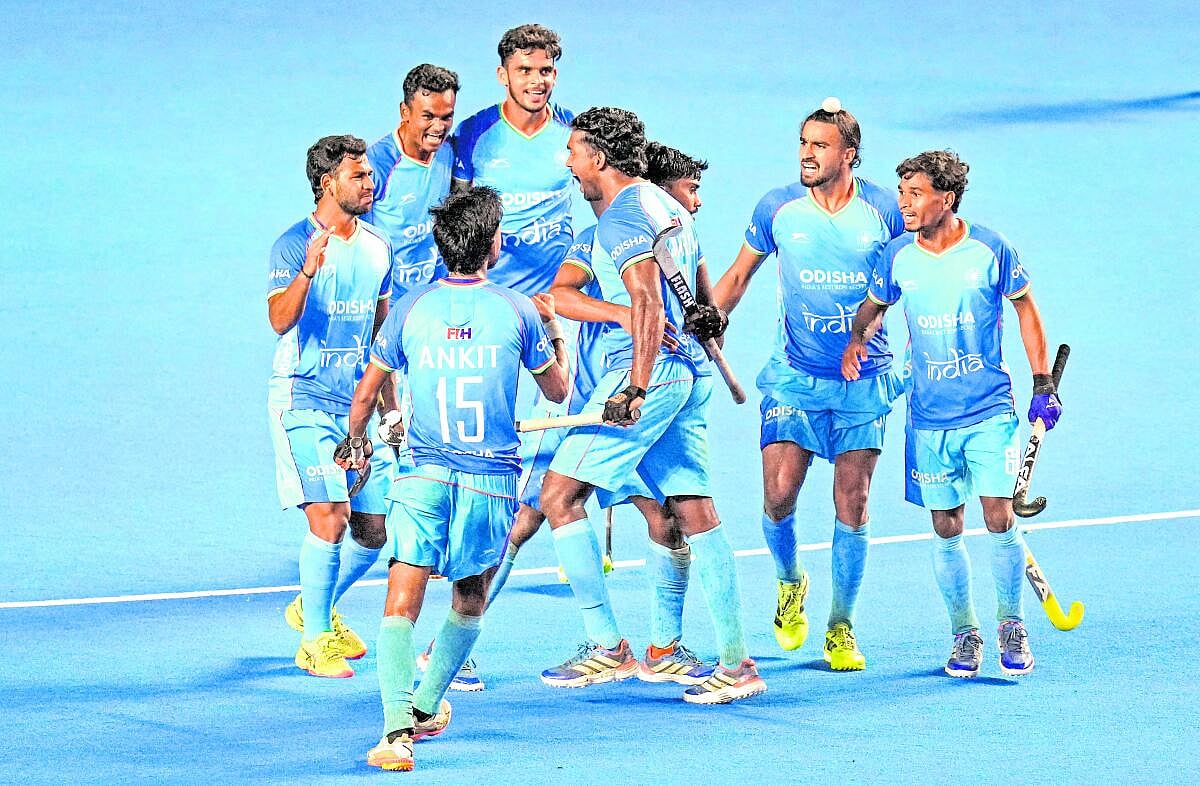 ಎಫ್‌ಐಎಚ್‌ ಜೂನಿಯರ್‌ ಪುರುಷರ ಹಾಕಿ ವಿಶ್ವಕಪ್‌:  ಸೆಮಿಫೈನಲ್‌ಗೆ ಭಾರತ ತಂಡ ಲಗ್ಗೆ