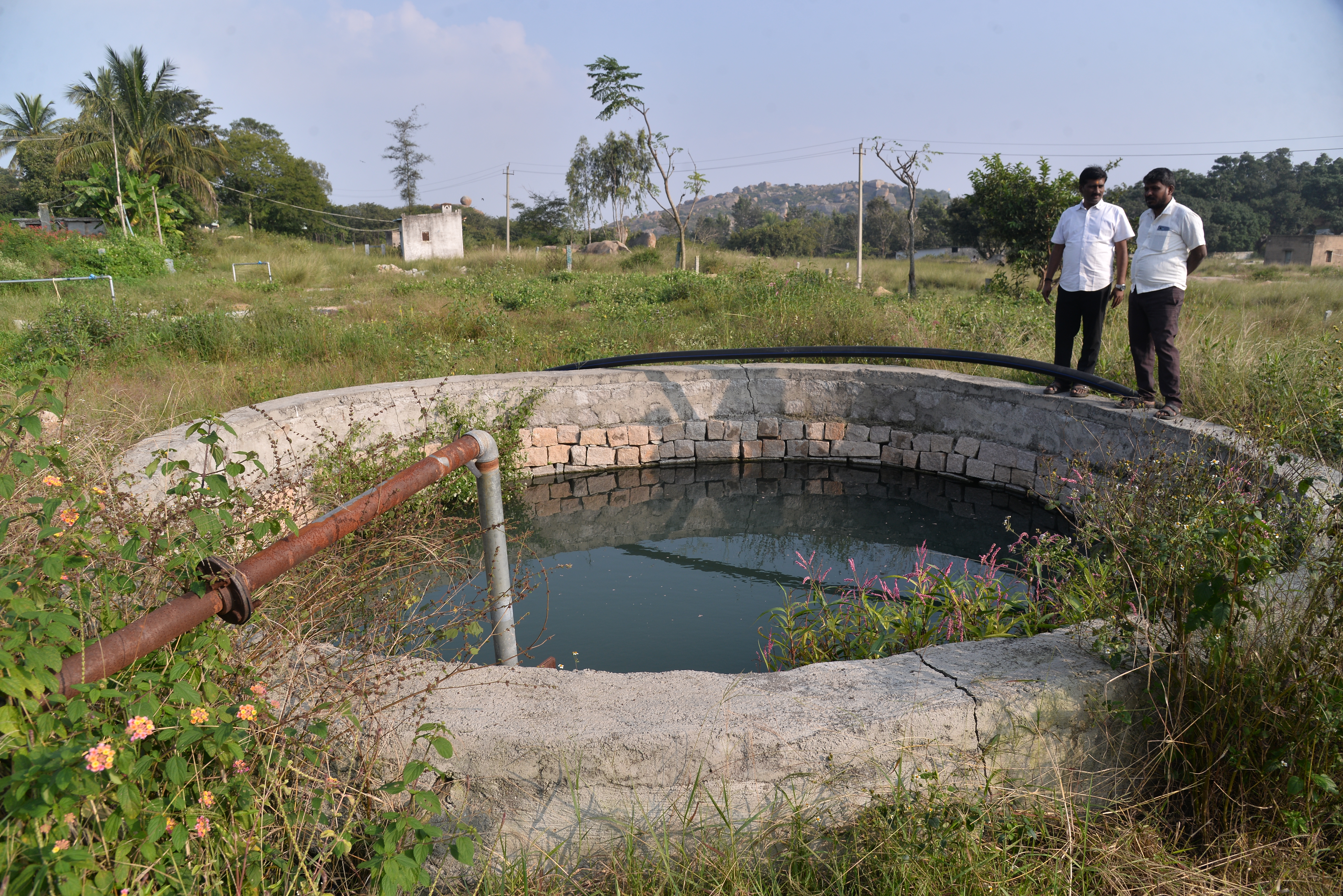ತೇರಹಳ್ಳಿ ಬೆಟ್ಟದಲ್ಲಿರುವ ಬಾವಿ