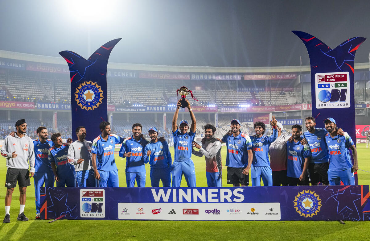 ಭಾರತೀಯರ ಆಟಗಾರರ ಸಂಭ್ರಮ