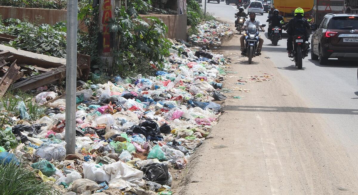 ಆನೇಕಲ್: ಚಂದಾಪುರ ಚಂದಕ್ಕೆ ‘ಕಸ’ದ ದೃಷ್ಟಿಬೊಟ್ಟು!