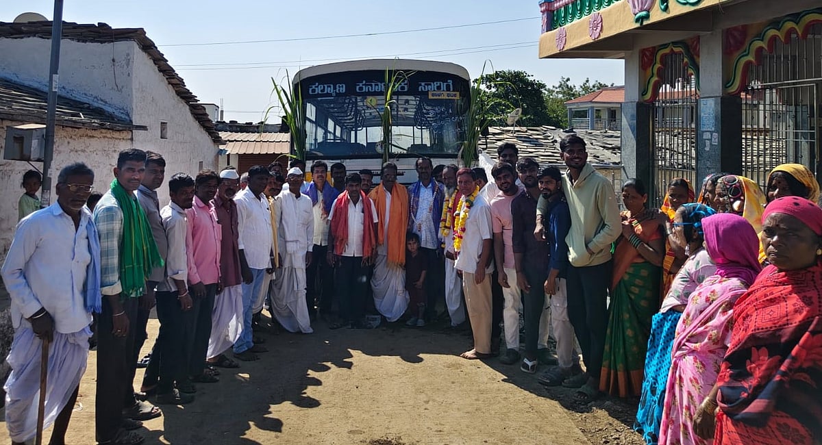 ಚಿಕ್ಕಂಡಿ ತಾಂಡಾಕ್ಕೆ ಬಂತು ಸರ್ಕಾರಿ ಬಸ್‌: ಸಂತಸದಲ್ಲಿ ತೇಲಾಡಿದ ಸ್ಥಳೀಯರು