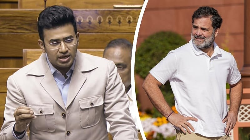 ಕಾಂಗ್ರೆಸ್ ನಾಯಕ ರಾಹುಲ್ ಗಾಂಧಿ 'ಅನಿವಾಸಿ ಭಾರತೀಯ ರಾಜಕಾರಣಿ': ತೇಜಸ್ವಿ ಸೂರ್ಯ