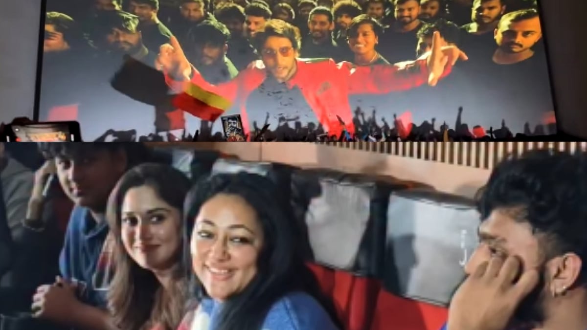 VIDEO: ಮಗ ವಿನೀಶ್ ಜೊತೆ ‘ದಿ ಡೆವಿಲ್’ ಸಿನಿಮಾ ವೀಕ್ಷಿಸಿದ ವಿಜಯಲಕ್ಷ್ಮಿ