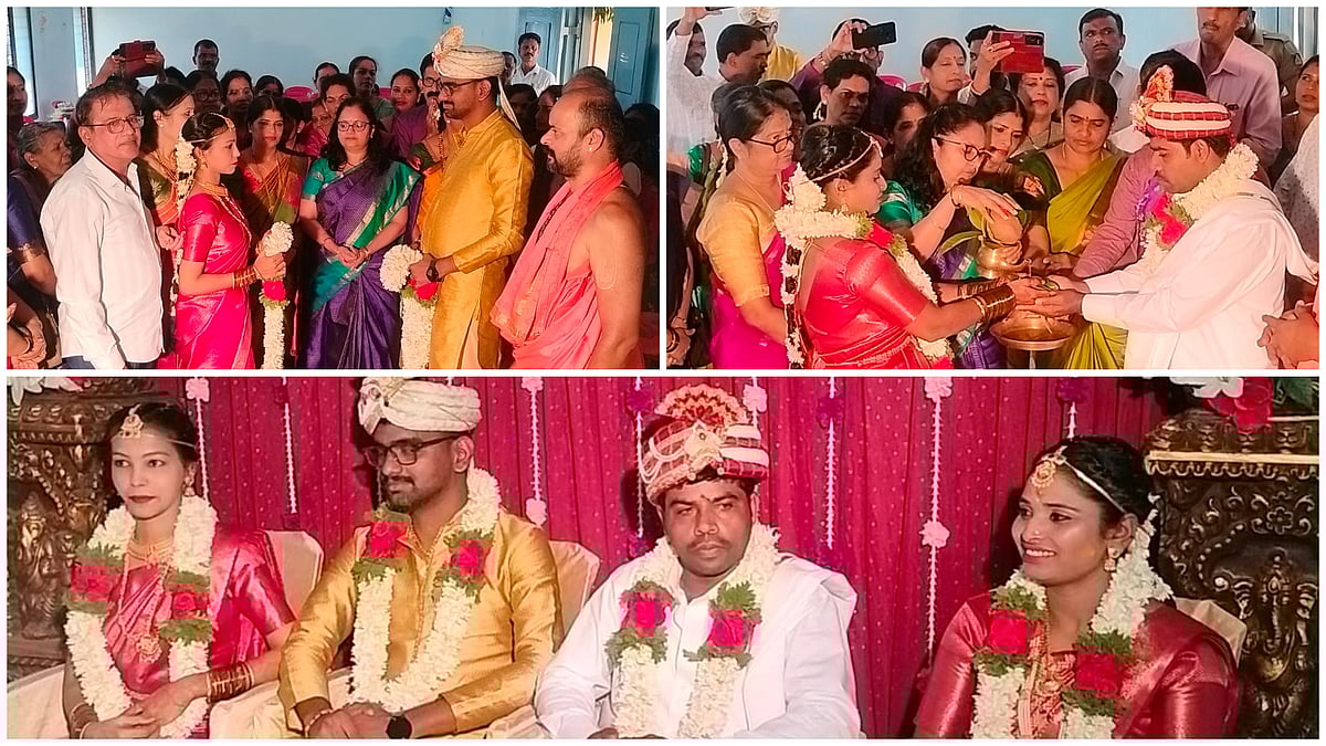 ಉಡುಪಿಯ ರಾಜ್ಯ ಮಹಿಳಾ ನಿಲಯದಲ್ಲಿ ಮದುವೆ ಸಂಭ್ರಮ: ಧಾರೆ ಎರೆದುಕೊಟ್ಟ ಡಿಸಿ