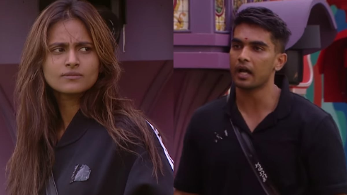 BBK12: ರಾಶಿಕಾ, ಸೂರಜ್ ಮಧ್ಯೆ ತುರುಸಿನ ಪೈಪೋಟಿ; ಏನಿದು ಮುಖವಾಡದ ಗಲಾಟೆ? 