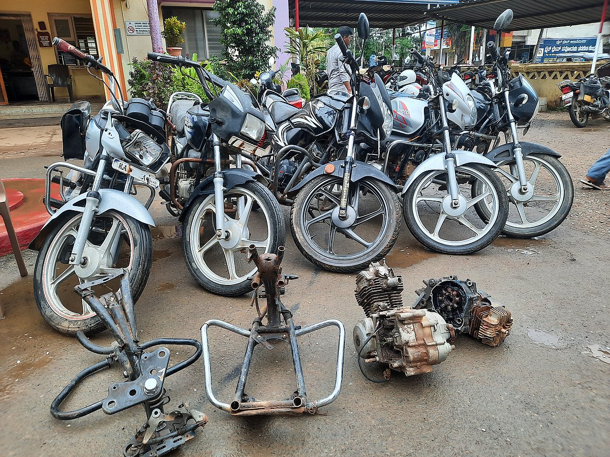 ಹಾವೇರಿ: 11 ತಿಂಗಳಿನಲ್ಲಿ 193 ಬೈಕ್ ಕಳವು